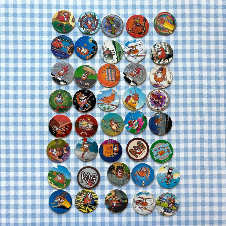 Lot pogs Pogman n°3