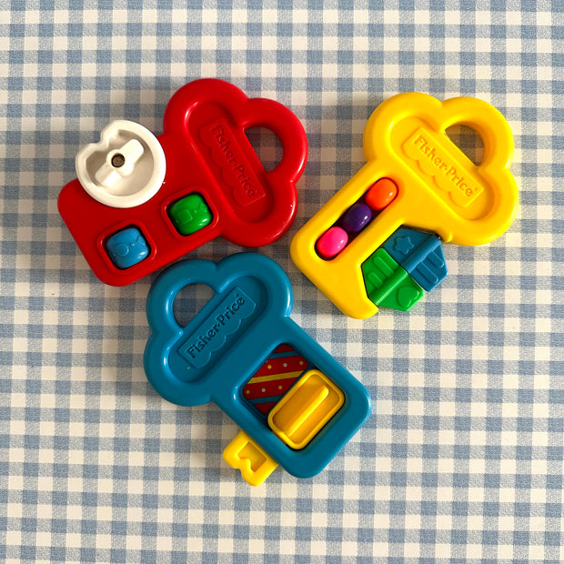 Trio clés Fisher Price