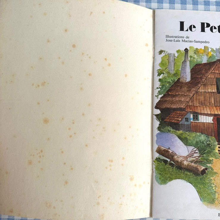 Livre cassette Le petit Poucet