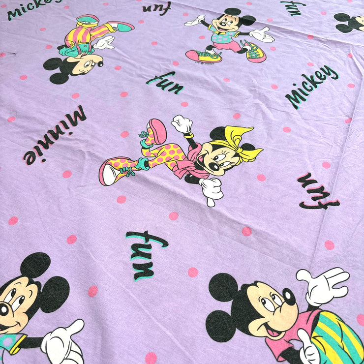 Drap plat Mickey Minnie