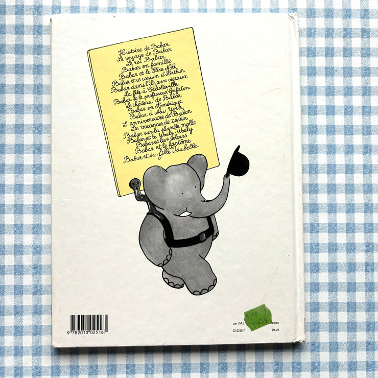 Livre Babar en famille