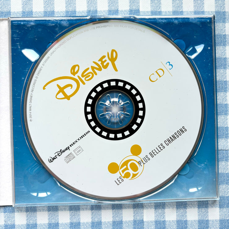 CD Walt Disney Les 50 plus belles chansons