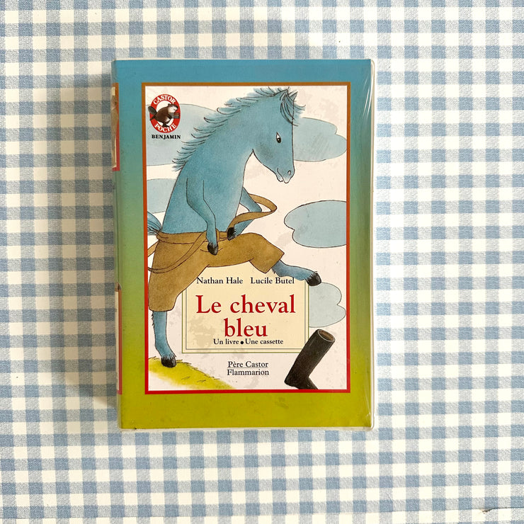 Livre K7 Père castor Le cheval bleu