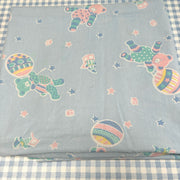 Drap plat bébé pastel