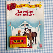 Livre cassette La reine des neiges