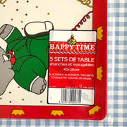 Lot de 5 sets de table Babar