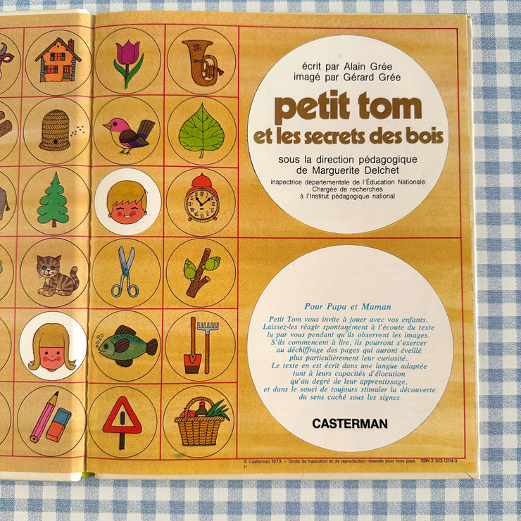 Livre Petit Tom et les secrets du bois