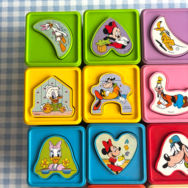 Lot de cubes Disney