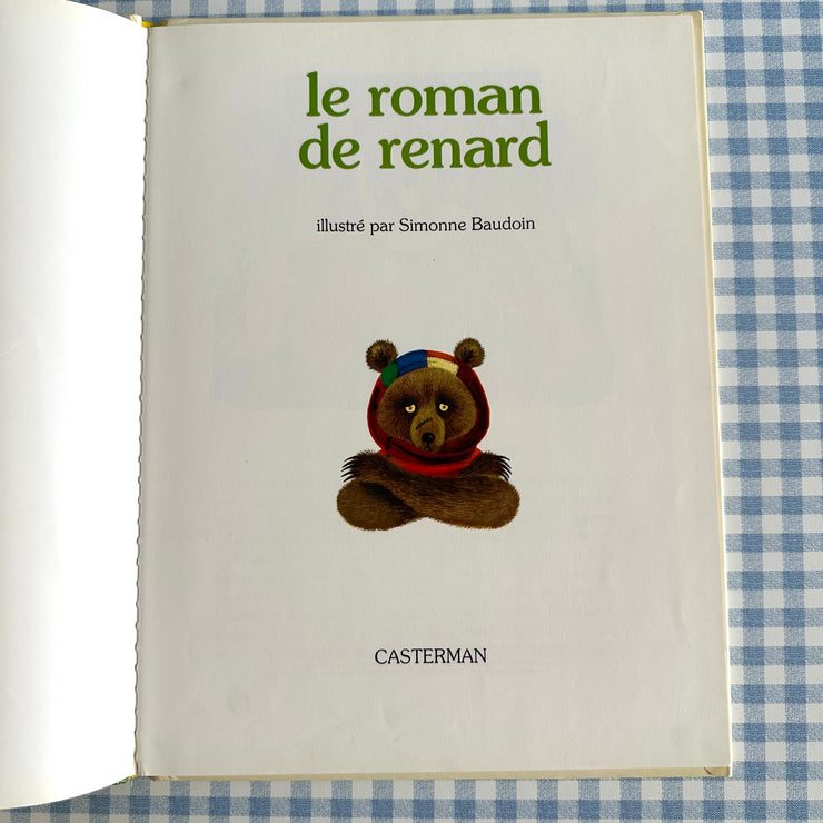 Livre Le roman de renard