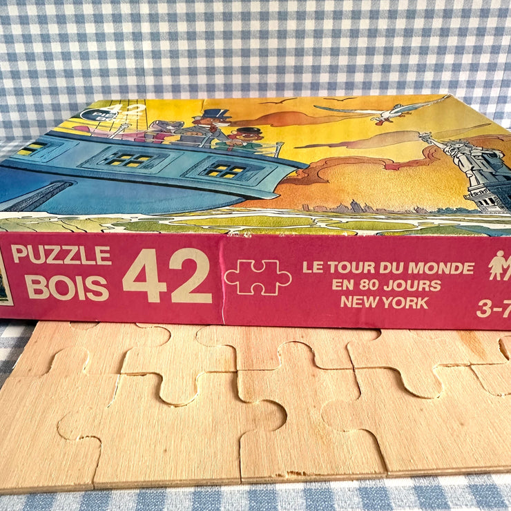 Puzzle Tour du monde en 80 jours