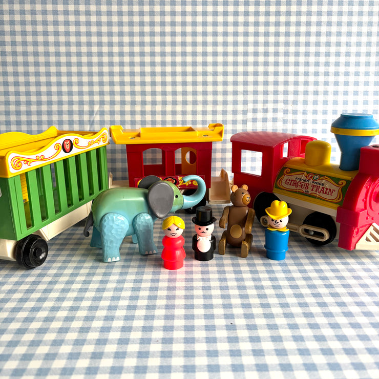 Train Zoo cirque Fisher Price