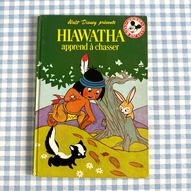 Livre Hiawatha apprend à chasser