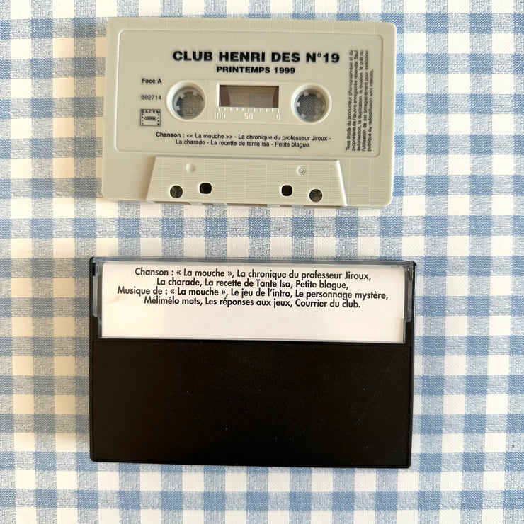 Cassette Club Henri Dès numéro 19