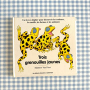 Livre 3 grenouilles jaunes