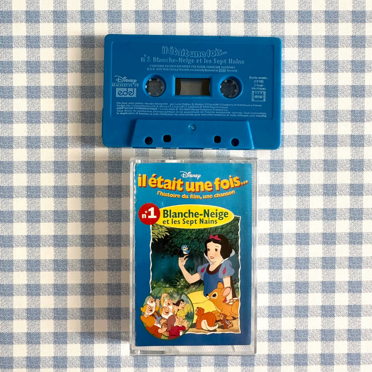 Cassette audio Blanche neige et les 7 nains