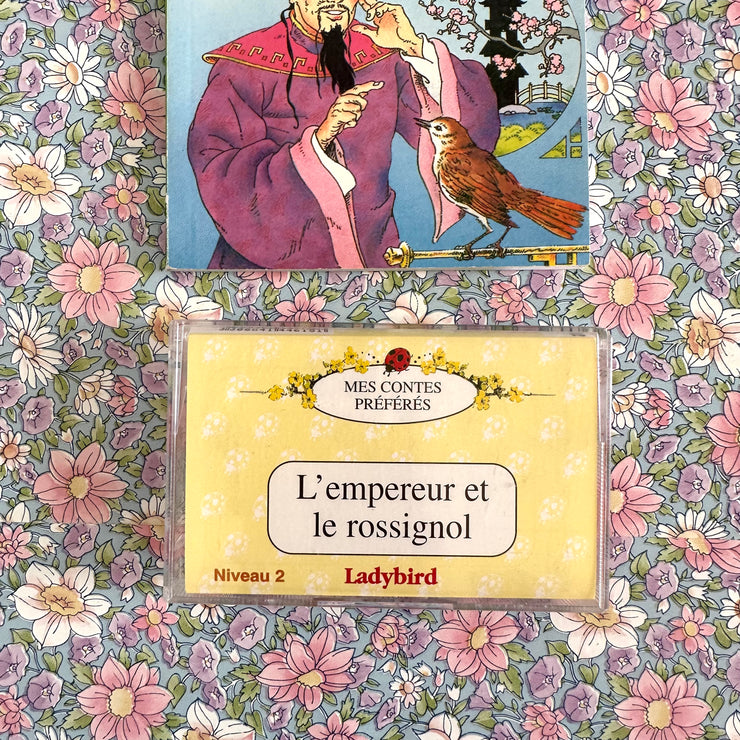 Livre cassette l’empereur et le rossignol