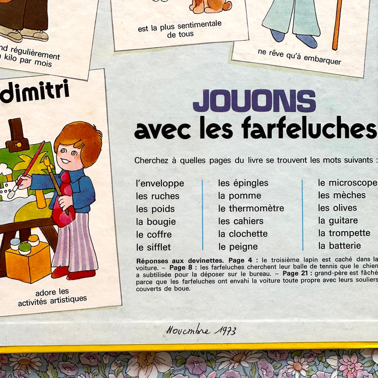 Livre Les Farfeluches à la maison