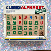 Jeu éducatif Cubes alphabet