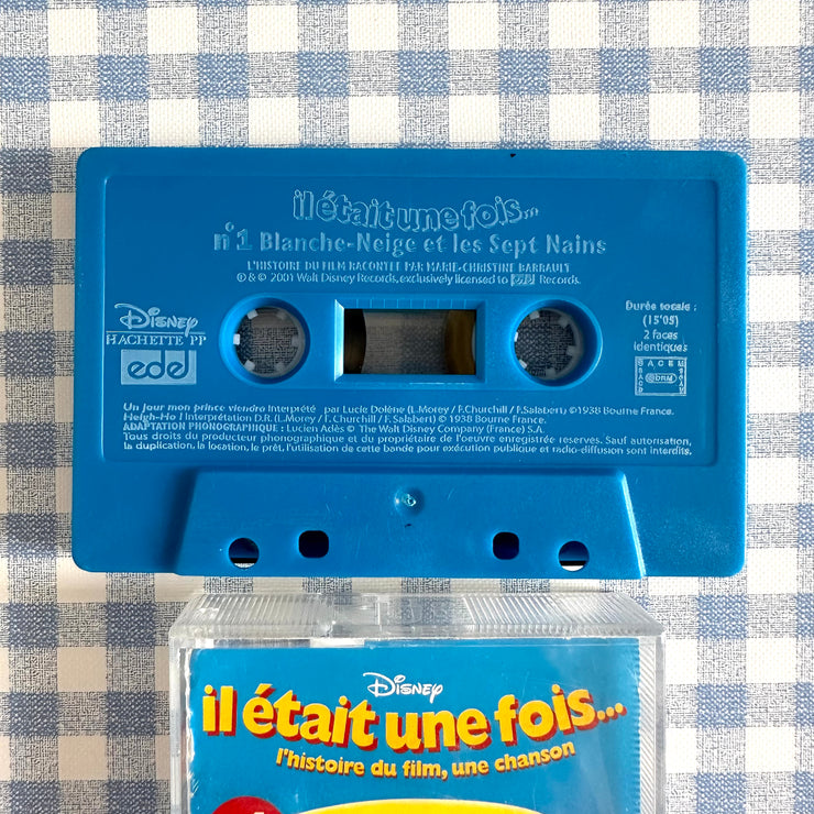 Cassette audio Blanche neige et les 7 nains