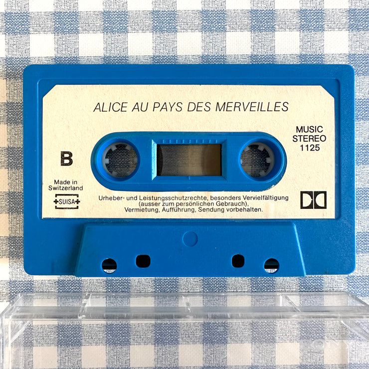 Cassette audio Alice au pays des merveilles