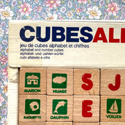 Jeu éducatif Cubes alphabet