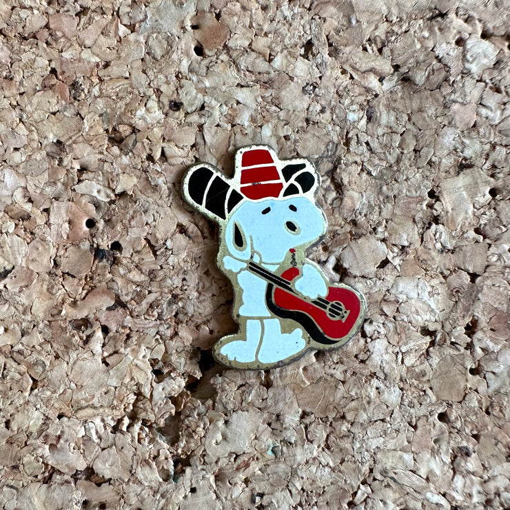 Pin’s Snoopy Violon