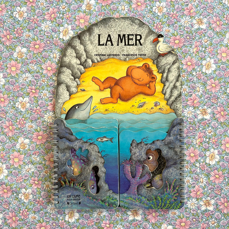 Livre cartonné La mer