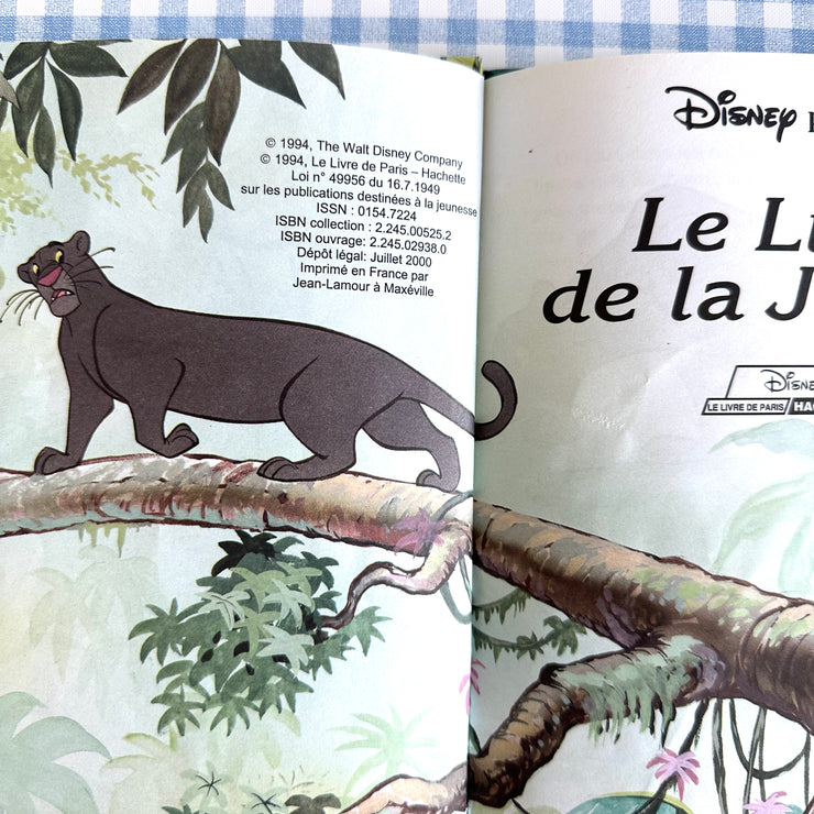 Livre le livre de la jungle