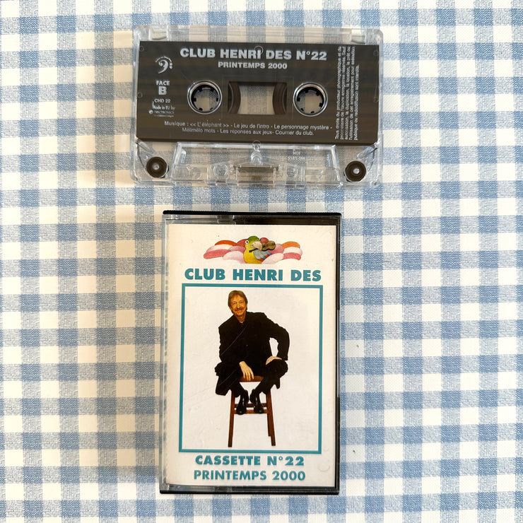 Cassette Club Henri Dès numéro 22