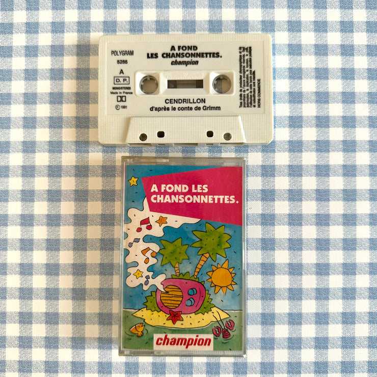 Cassette conte Cendrillon et Comptines