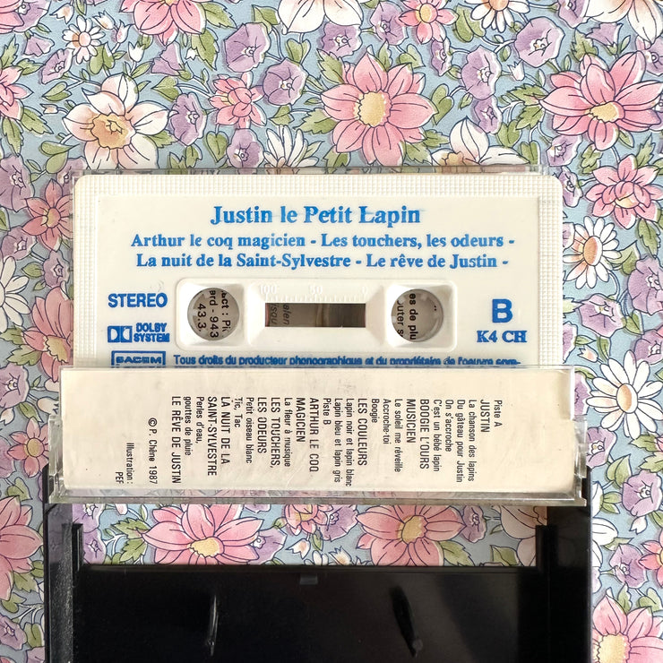 Cassette Pierre Chêne Justin le petit lapin