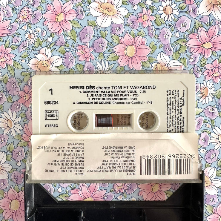 Cassette audio Henri Dès