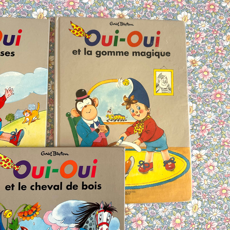 Lot de 3 livres Oui Oui