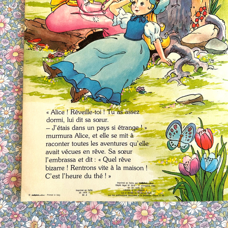 Livre Alice au pays des merveilles