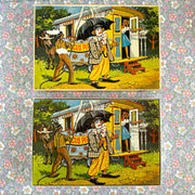 Puzzle clown Vintage