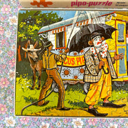 Puzzle clown Vintage