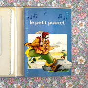 Livre cassette le petit poucet vintage