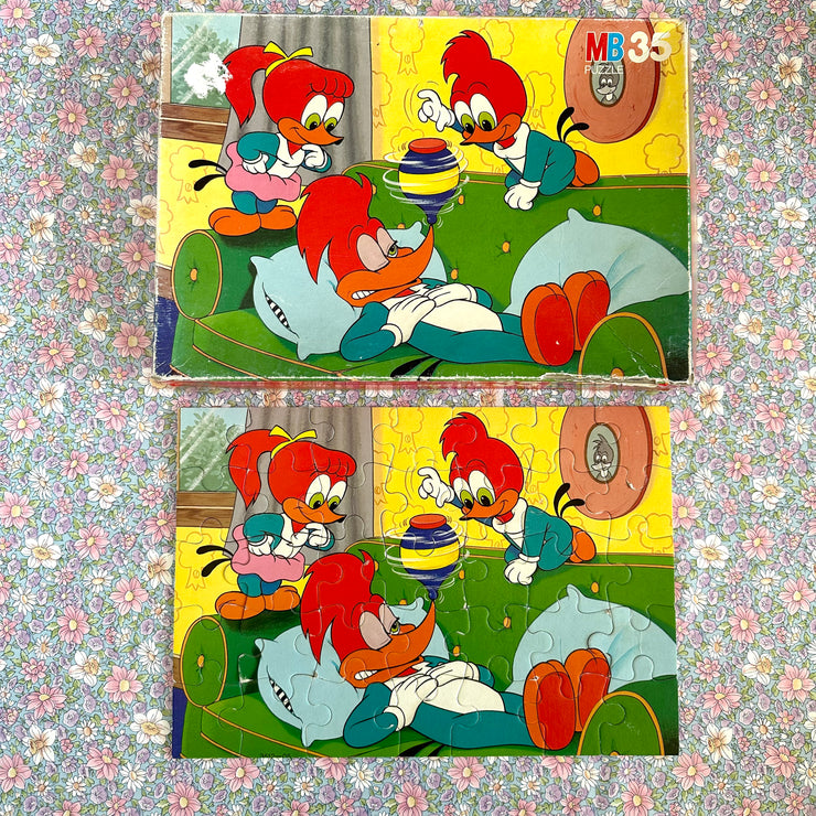 Puzzle MB Woody Woodpecker vintage