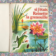 Livre si j’étais Reinette la grenouille